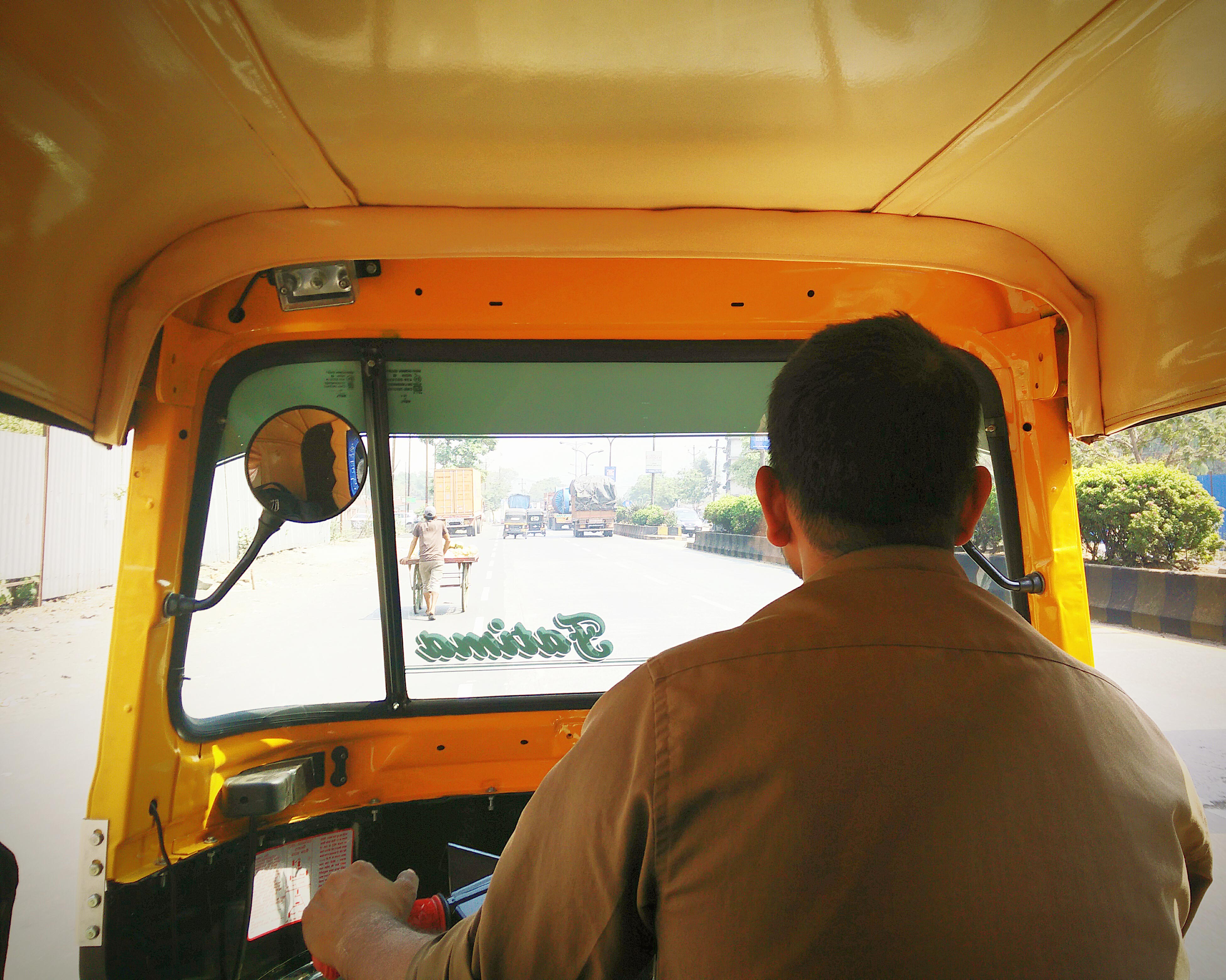 Indian Rickshaw driver